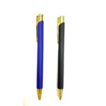 Rubber Gold Metal Tükenmez Kalem