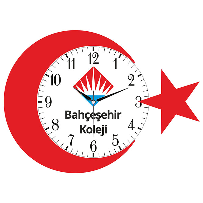 bahcesehir-koleji Promosyon Duvar Saati