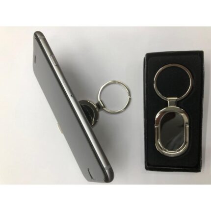 Tel Stantlı Metal Anahtarlık