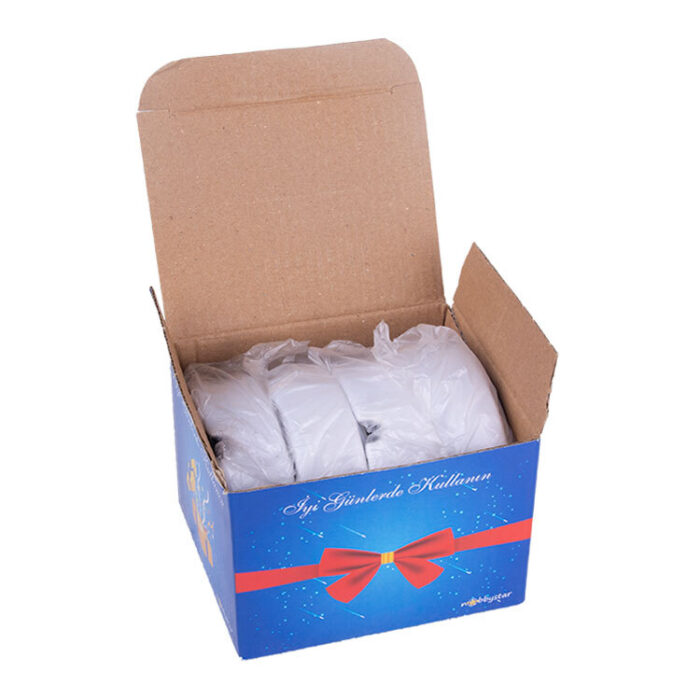Porselen Kül Tablası - 4'lü Paket