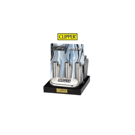Clipper Sılver Metal Çakmak