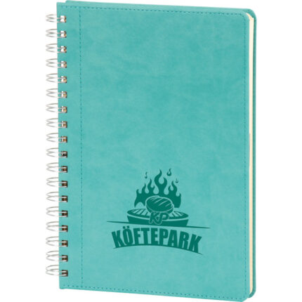 20×28- TRK Turkuaz Spiralli Tarihsiz Defter