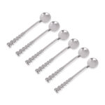 Metal Çay Kaşığı Emojili 6'lı