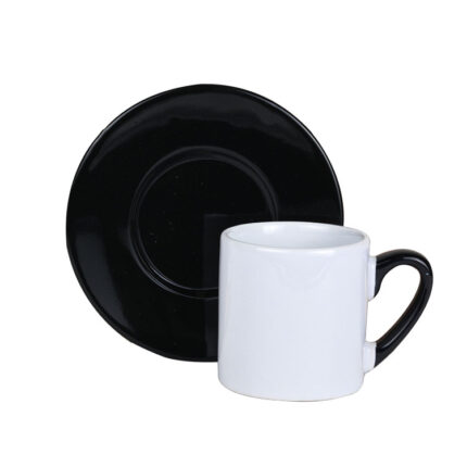 Türk Kahvesi Fincan Takımı 6'lı Siyah