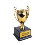 Altın - Gümüş Şampiyon Ödül Kupası - 23cm