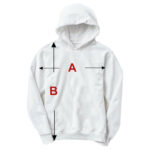 Kapşonlu Cepsiz Beyaz Sweatshirt