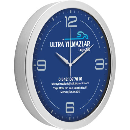 V30-575-G Metalize Duvar Saati